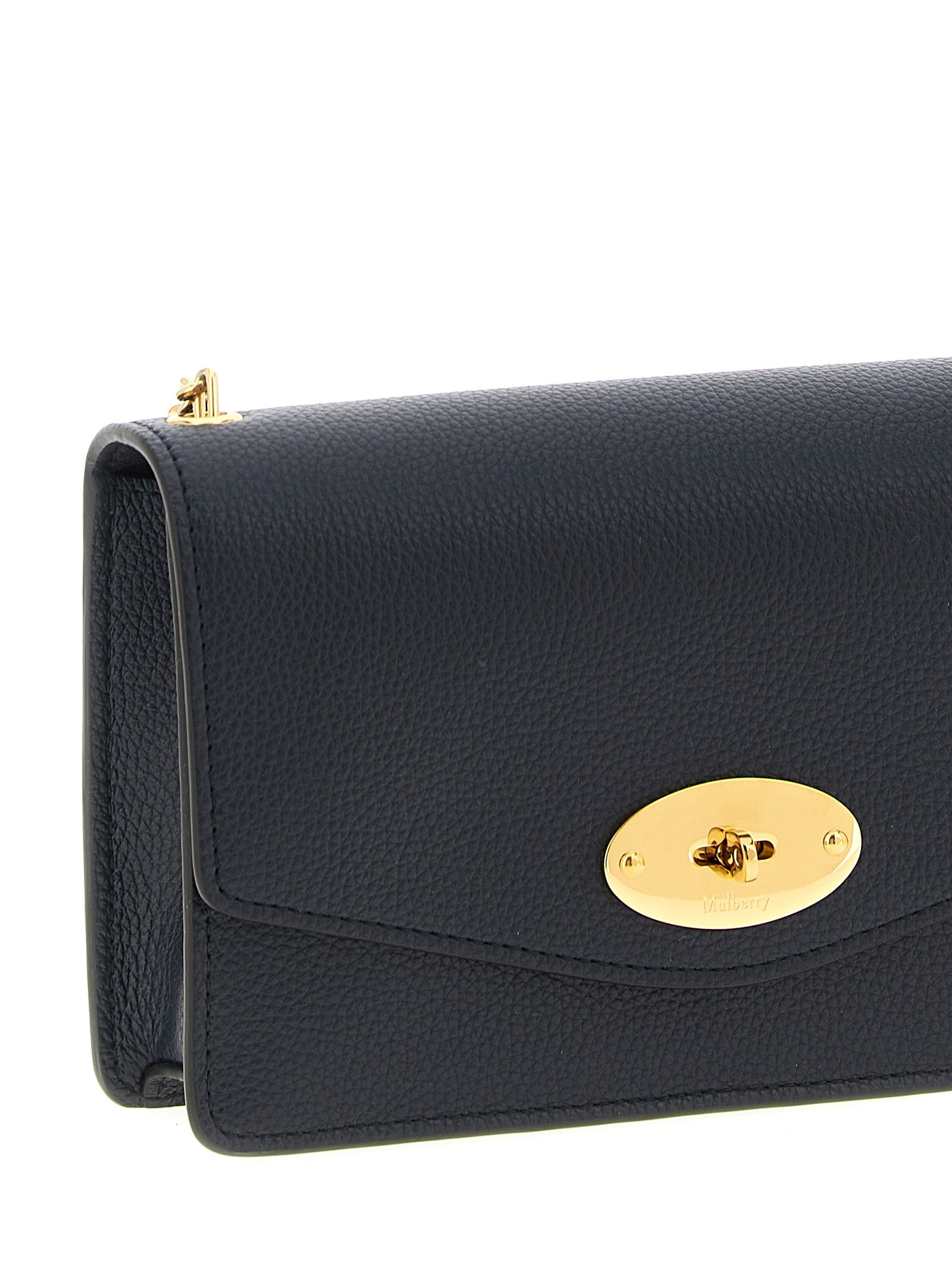 Mulberry Blue Calfskin Crossbody Bag - Timeless Luxury Accessory