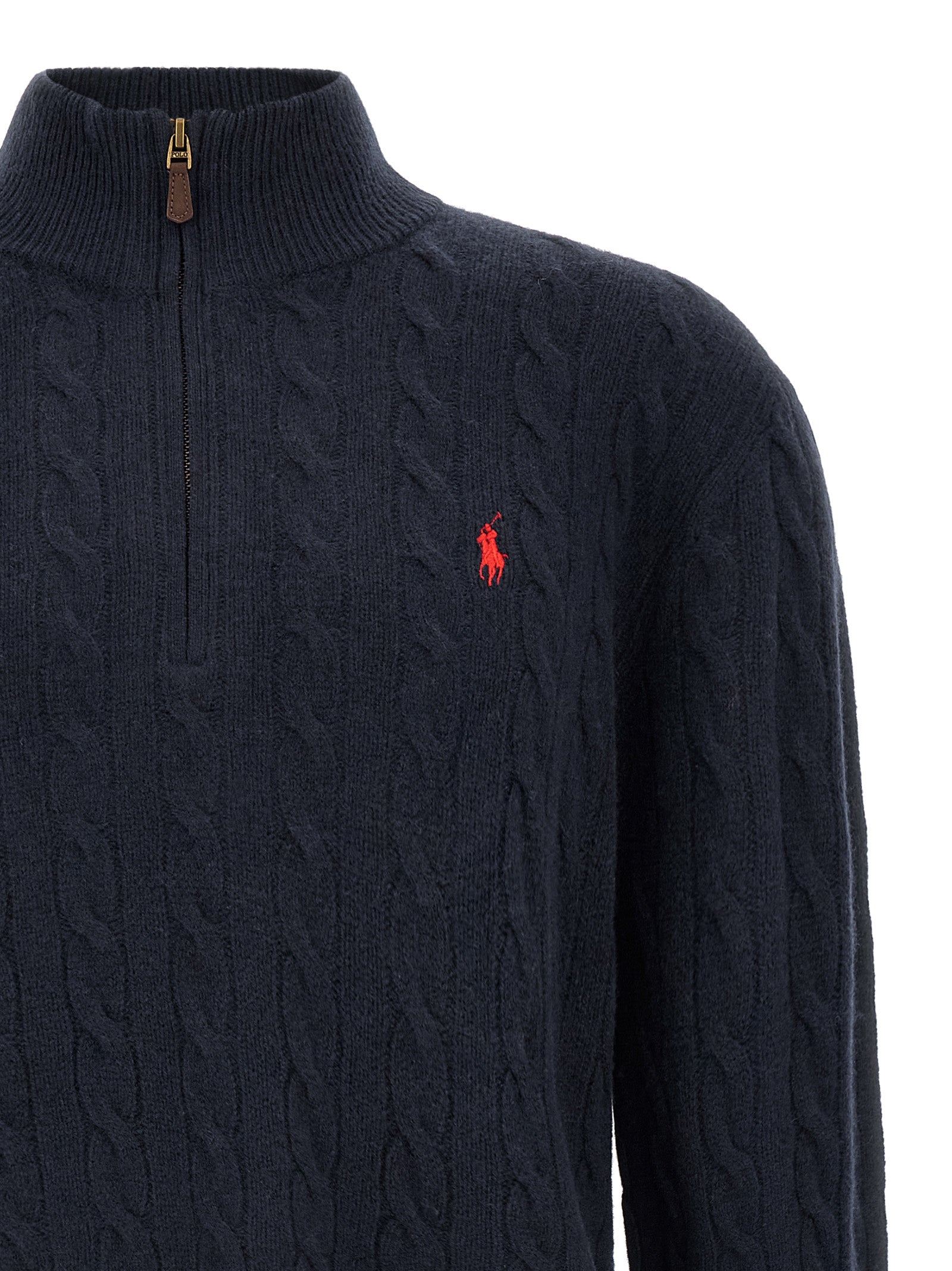 Polo Ralph Lauren Blue Wool Cardigan