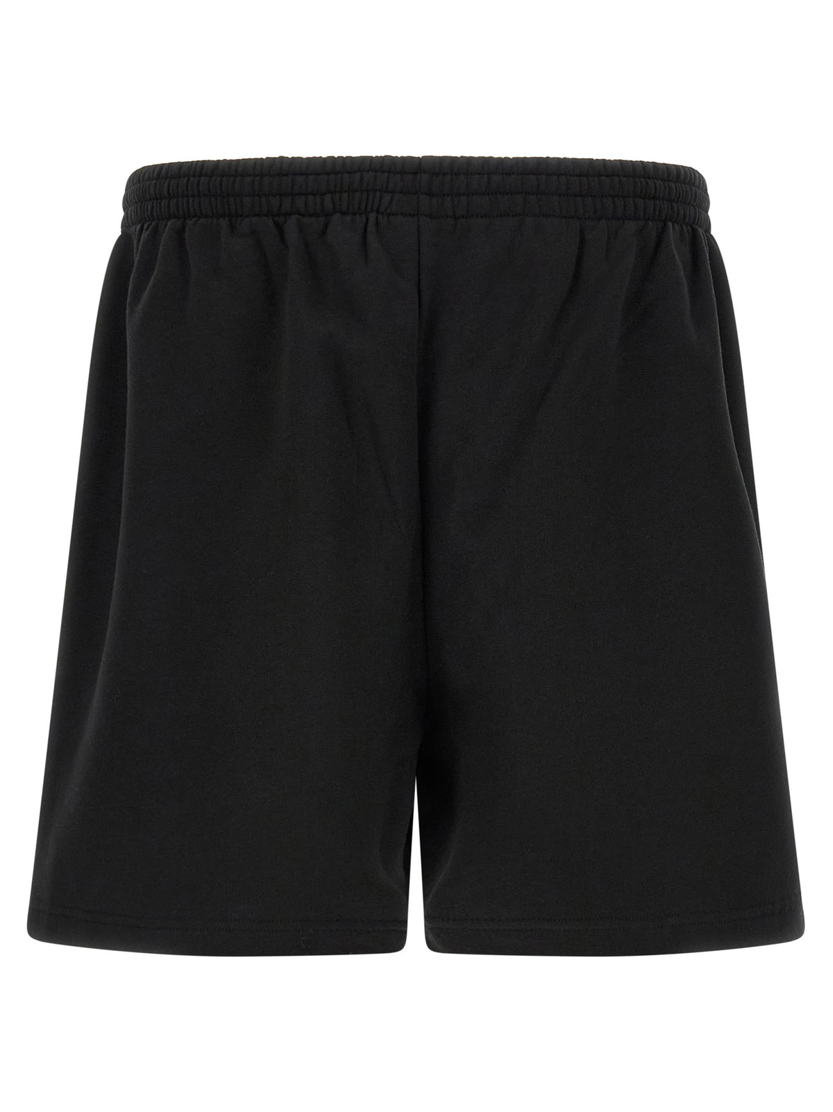 Balenciaga Black Cotton Bermuda Shorts - Elevated Luxury Essential