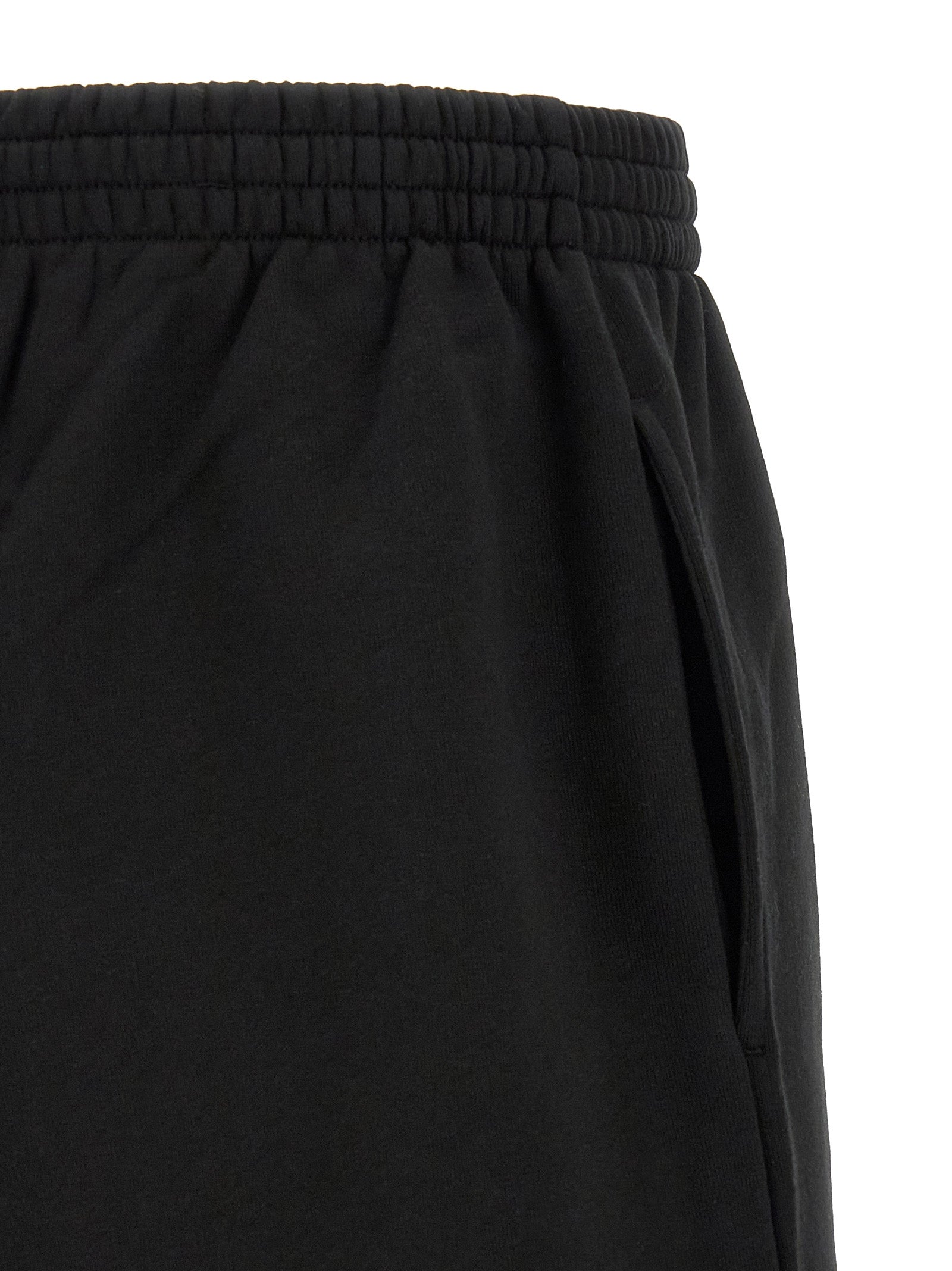 Balenciaga Black Cotton Bermuda Shorts - Elevate Your Luxury Style