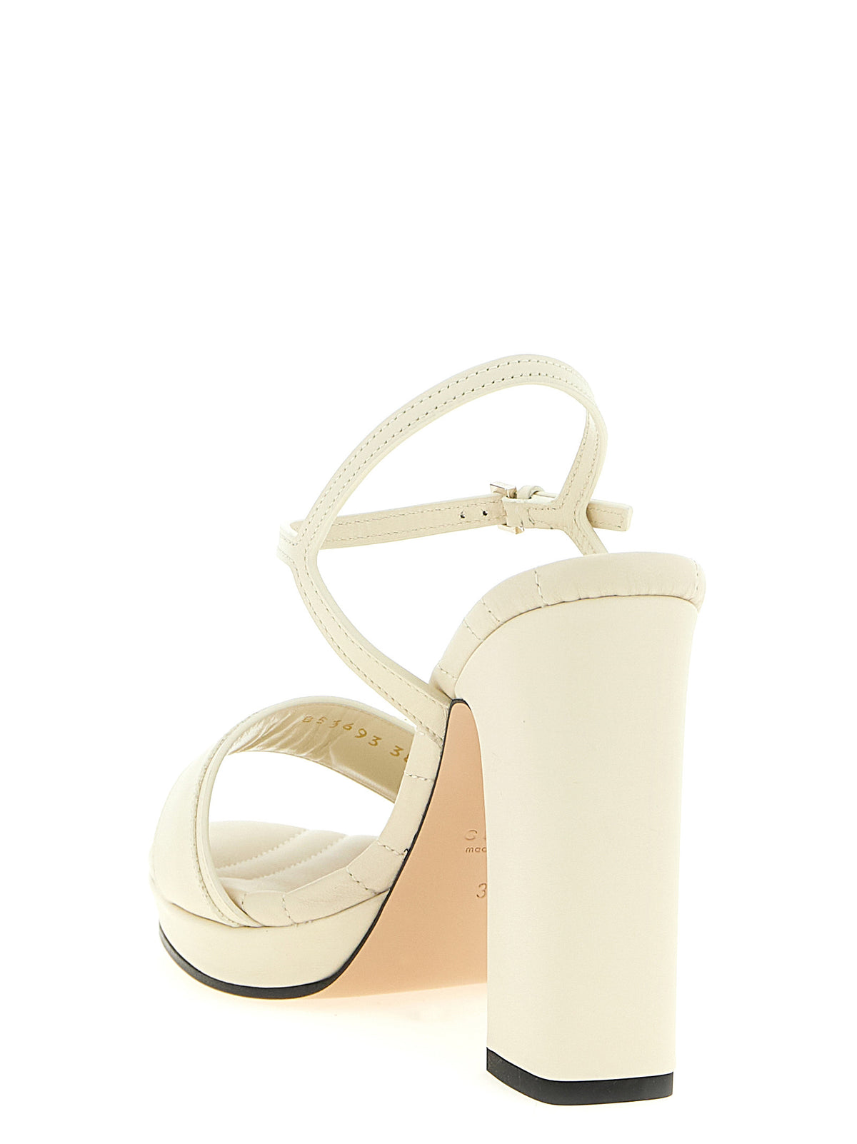 Gucci White Calfskin High Heel Pumps - Timeless Luxury Elegance