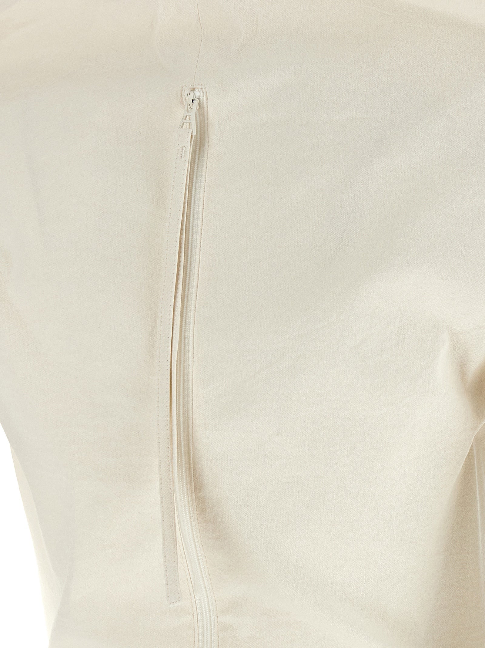 Issey Miyake White Paper Blouse