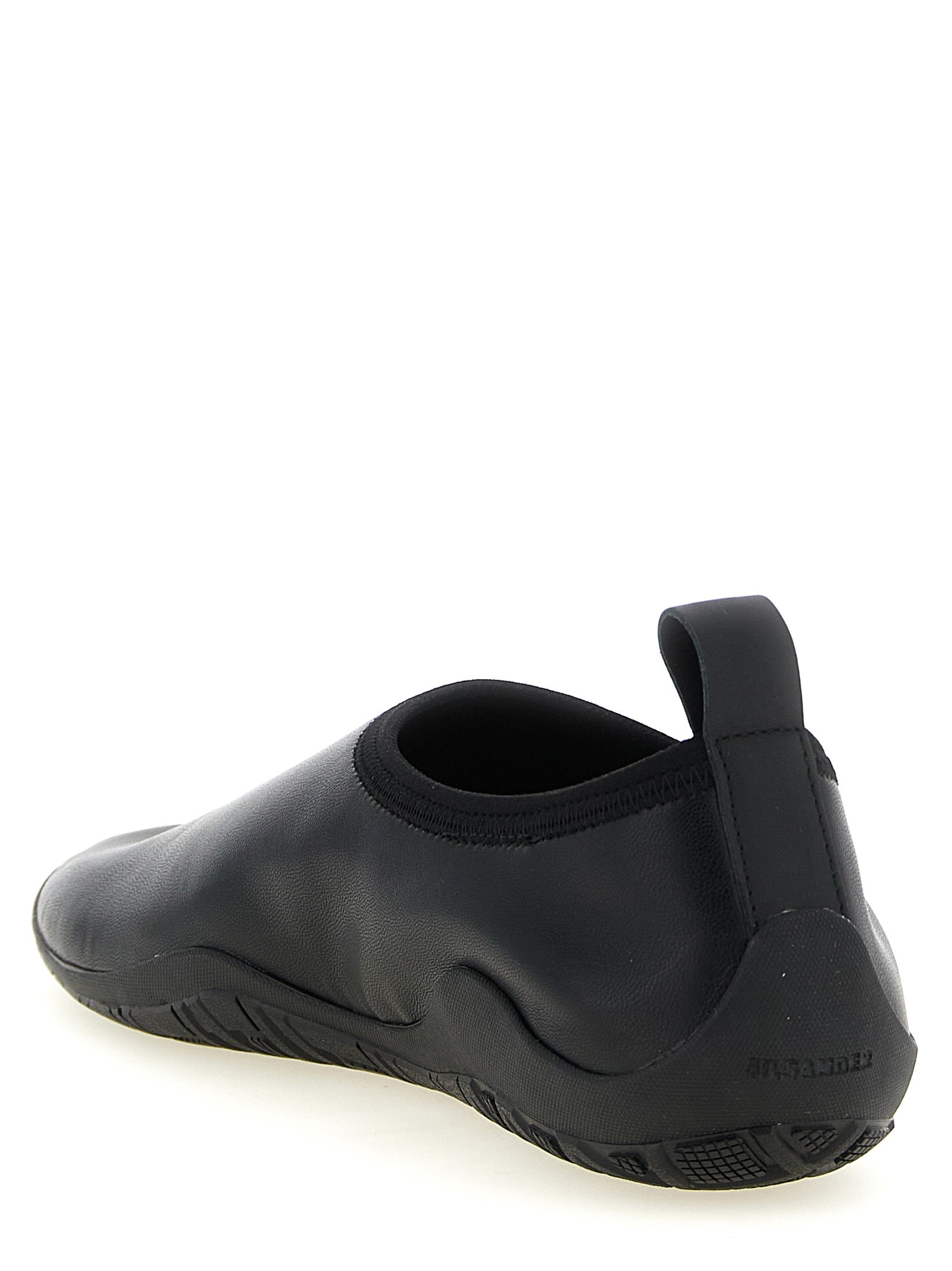 Jil Sander Elbe Black Flats - Contemporary Luxury Footwear
