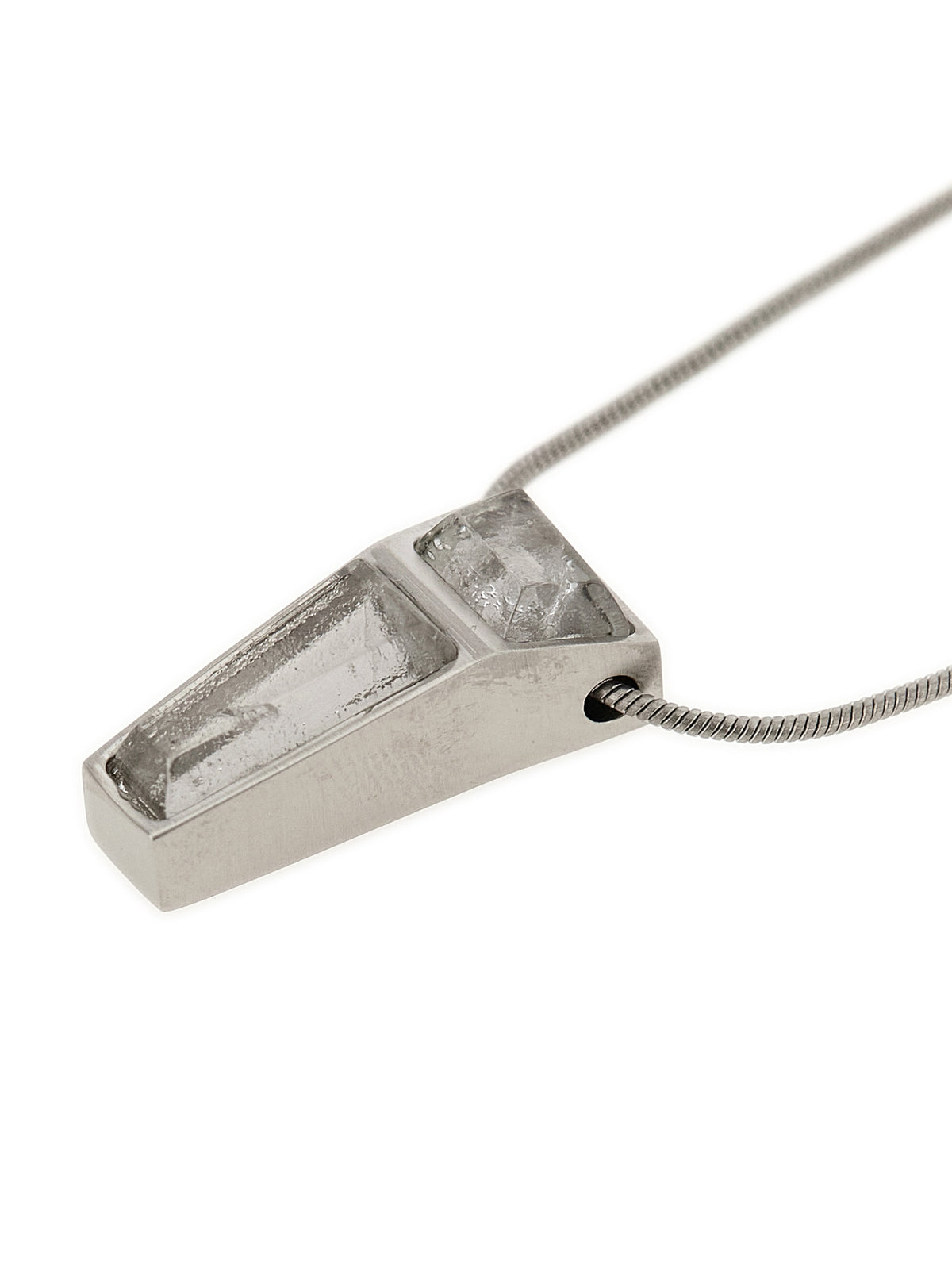 Rick Owens Silver Brass Necklace - Modern Elegance Redefined