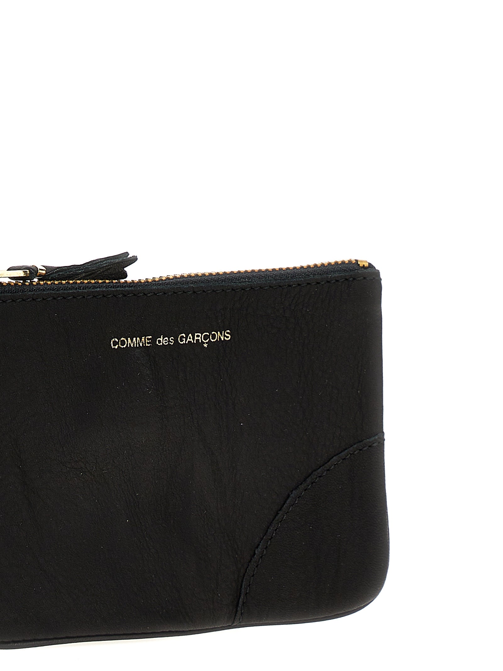 Comme Des Garçons Black Calfskin Cardholder