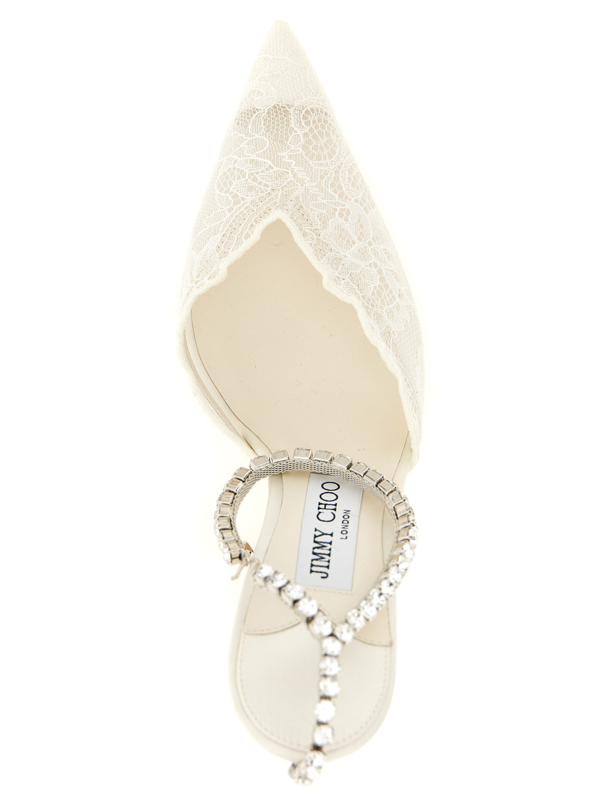 Jimmy Choo White Tencel High Heel Pumps - Exquisite Luxury Footwear