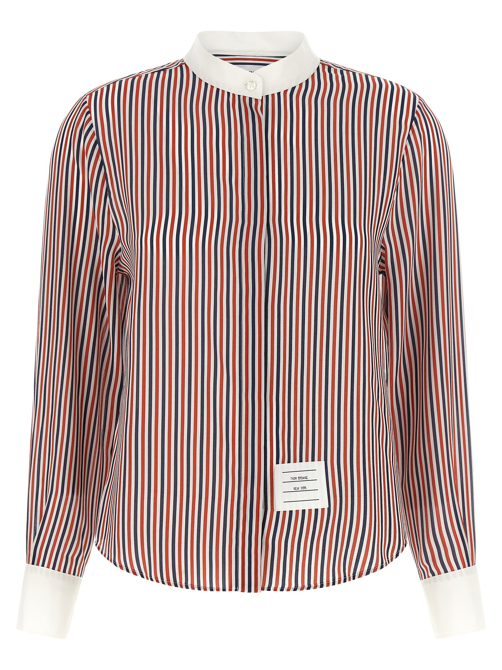 Thom Browne Multicolor Silk Blouse - Elevate Your Elegance