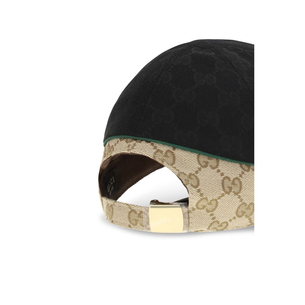 Gucci Black Polyamide Cap (Baseball Hat)