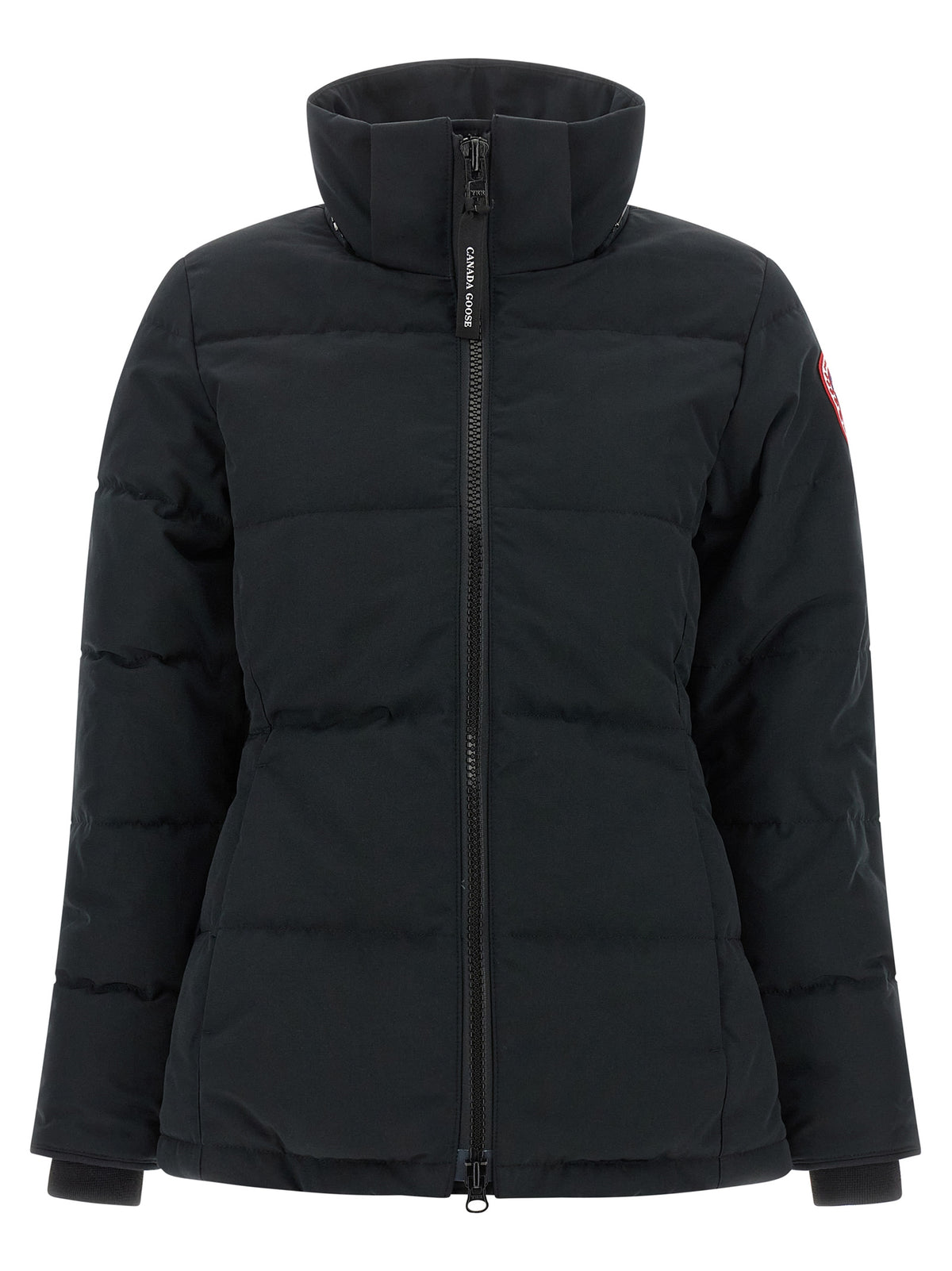 Elevate your winter wardrobe with the Canada Goose Chelsea Parka, crafted from water-repellent Arctic Tech fabric and filled with sustainably sourced duck down for unmatched warmth and style.