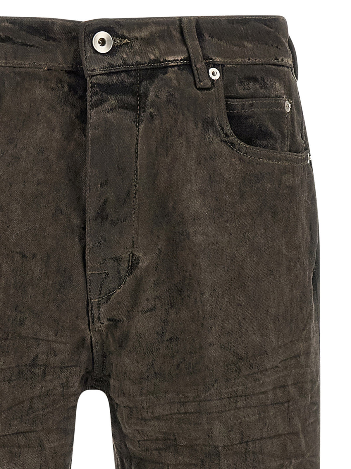 Rick Owens Gray Cotton Bermuda Shorts - Avant-Garde Luxury Fashion