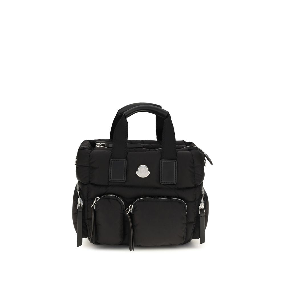 Moncler Black Nylon Shoulder Bag - Effortless Luxury Redefined