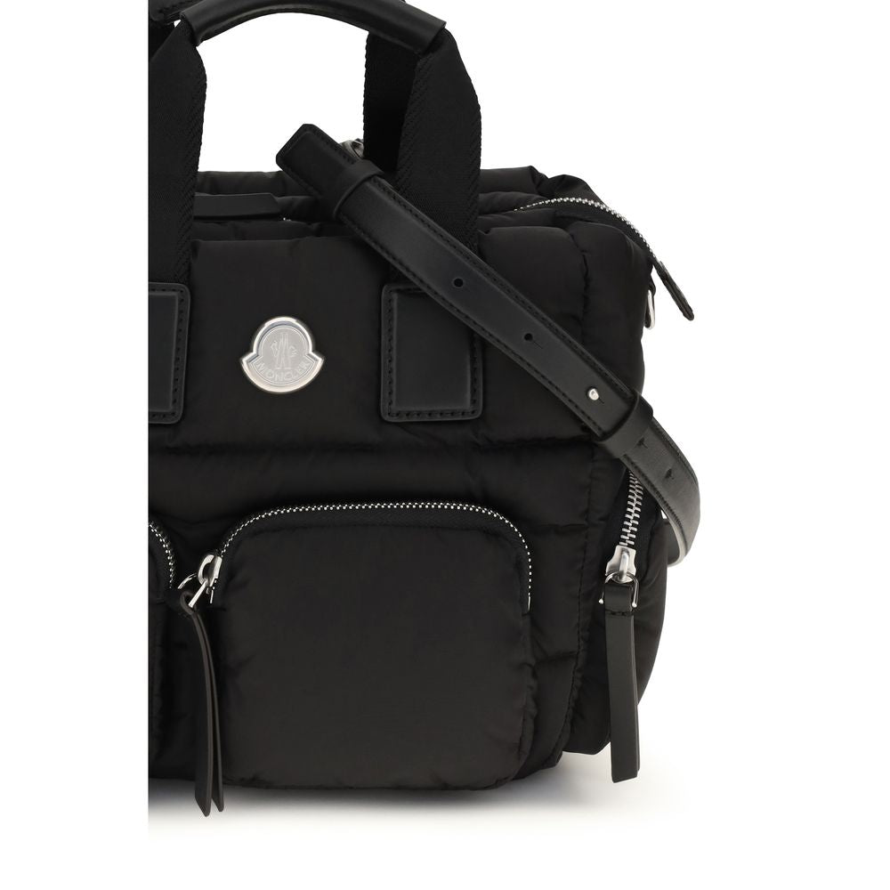 Moncler Black Nylon Shoulder Bag - Effortless Luxury Redefined