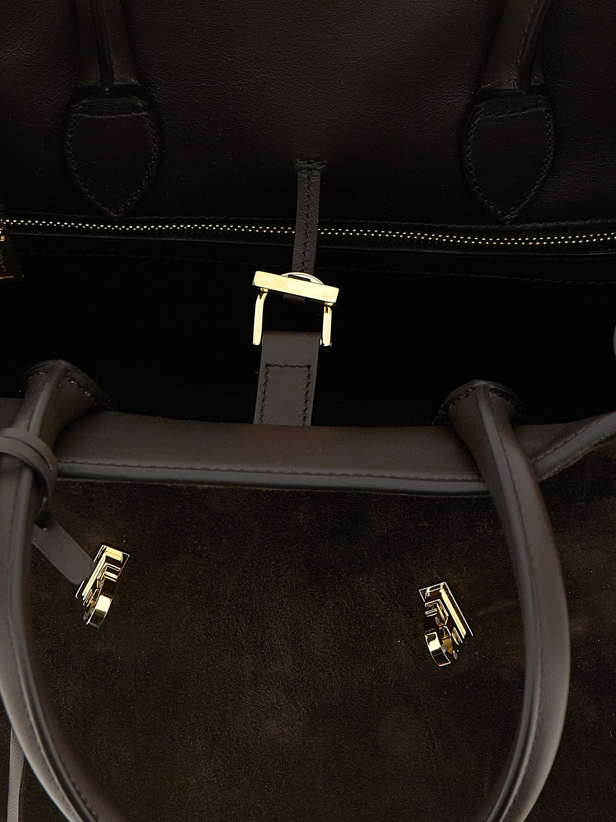 Ferragamo Brown Goatskin Handbag - Exquisite Italian Luxury