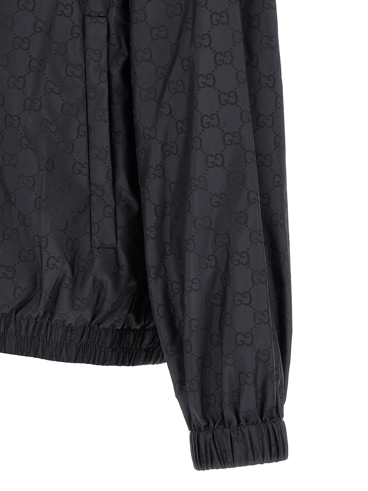Elevate your style with the Gucci Black Polyamide Shell Jacket, a luxurious blend of comfort and sophistication, crafted in Italy for the discerning fashion aficionado.