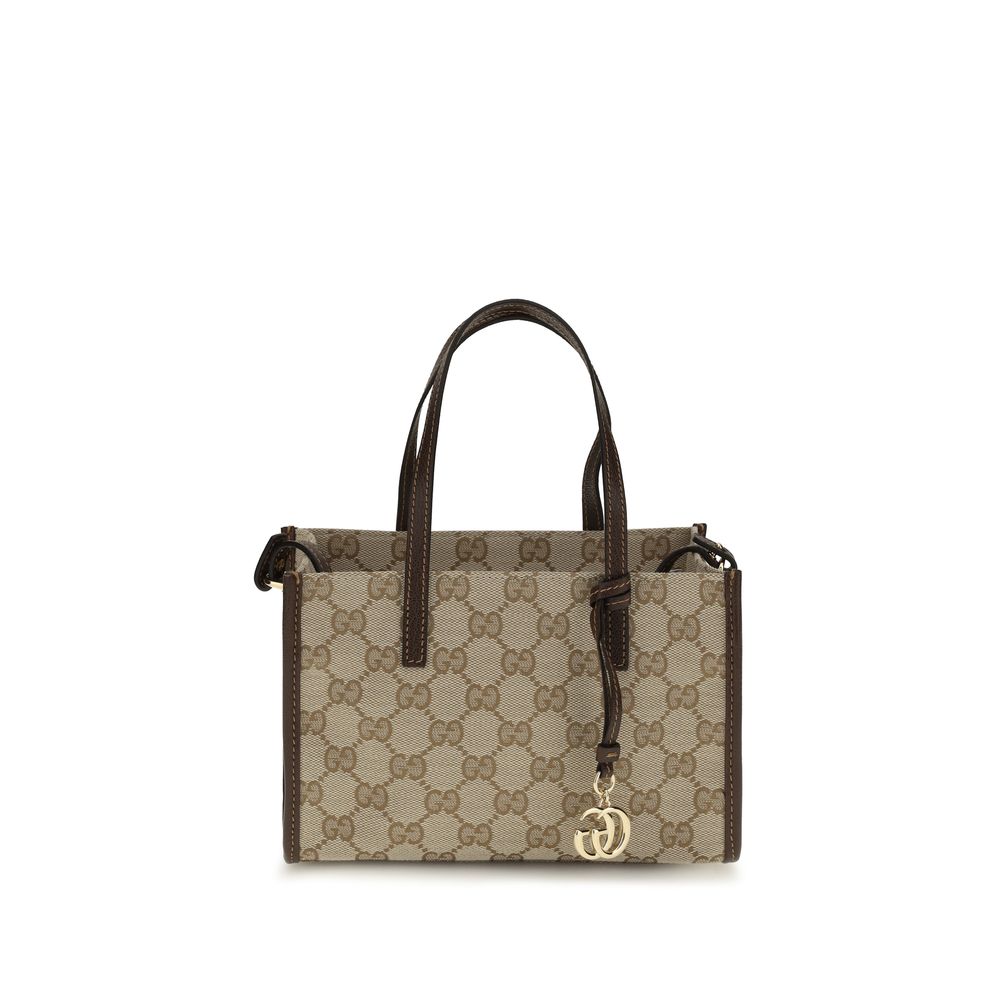Elevate your style with the Gucci Beige Cotton Shoulder Bag, a luxurious blend of 100% cotton and refined leather finishes, embodying sophistication and versatility for the modern connoisseur.