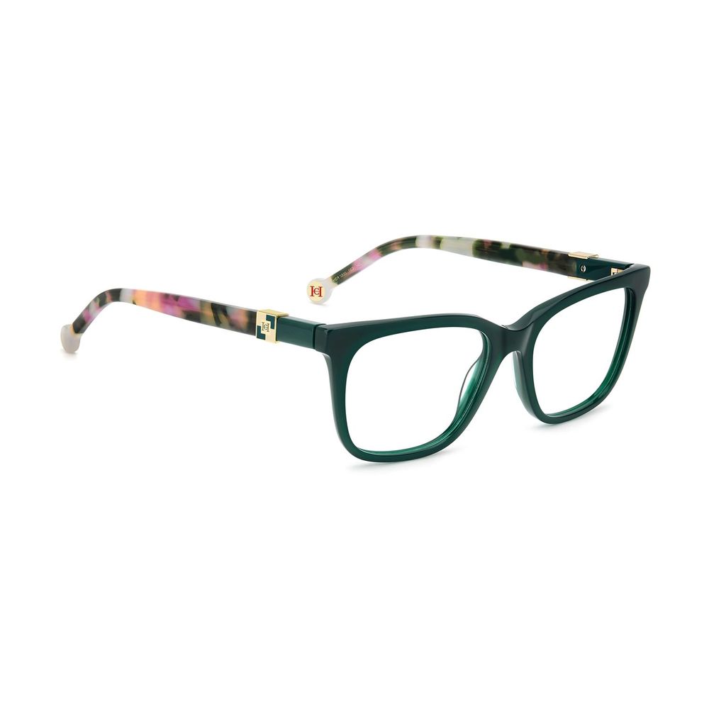 Carolina Herrera Turquoise Acetate Glasses - Timeless Luxury