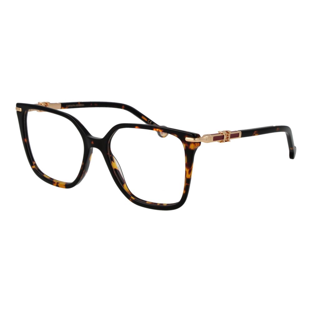 Carolina Herrera Brown Acetate Glasses - Timeless Luxury Eyewear