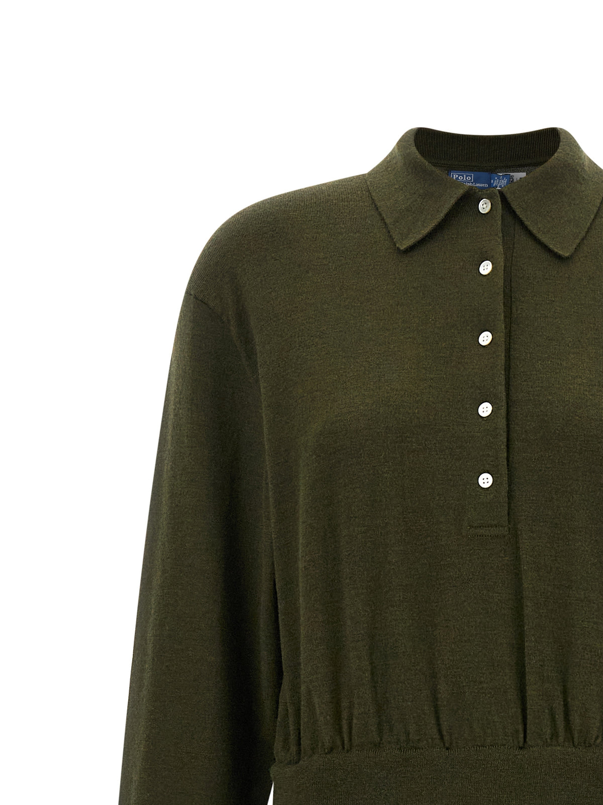 Polo Ralph Lauren Bicolor Wool Long Dress - Timeless Luxury Elegance