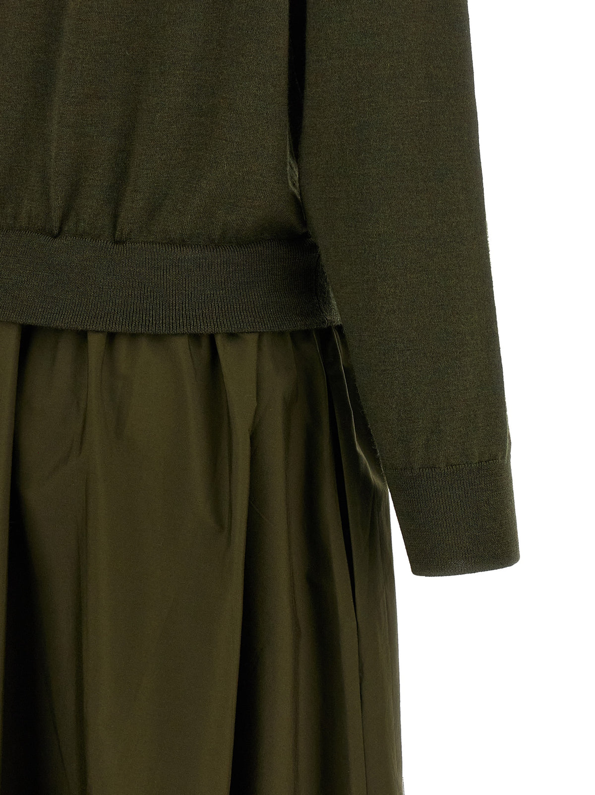 Polo Ralph Lauren Bicolor Wool Long Dress - Timeless Luxury Elegance