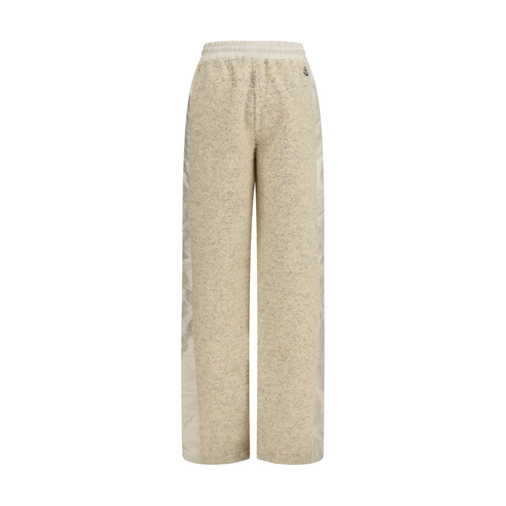 Moncler Beige Polyester Joggers - Luxury Sportswear Redefined