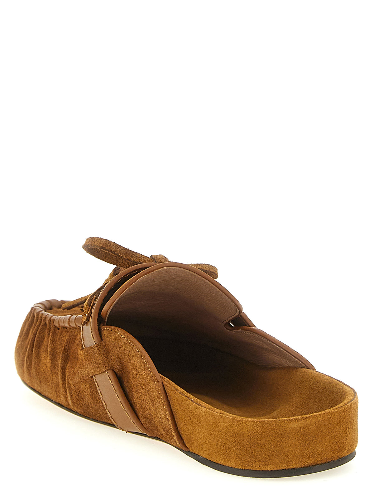 Isabel Marant Brown Cowhide Slip-On Loafers - Luxury Redefined