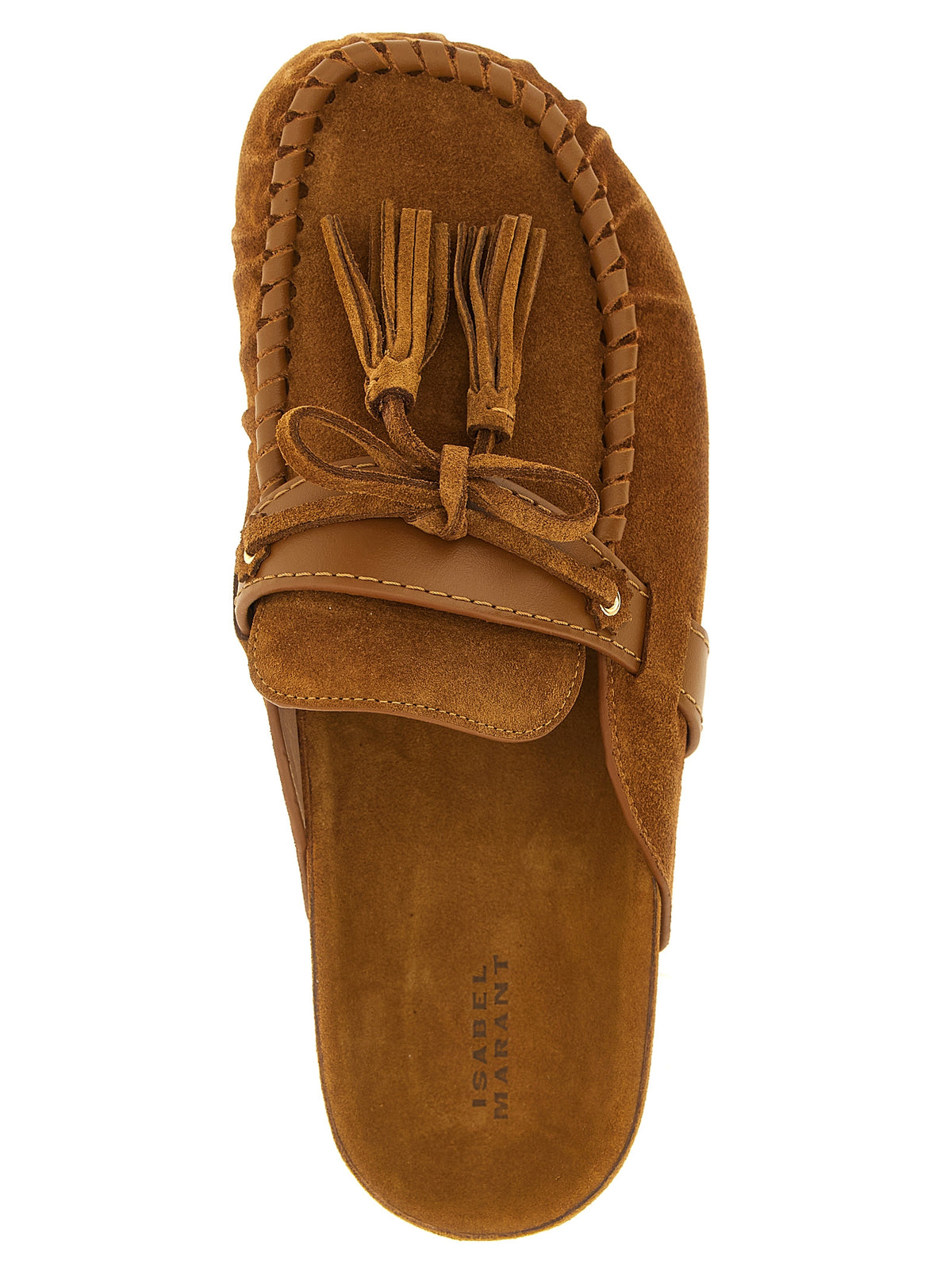Isabel Marant Brown Cowhide Slip-On Loafers - Luxury Redefined
