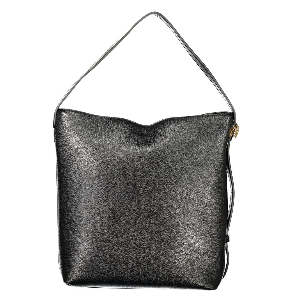 Elevate your elegance with the Twinset Black Polyethylene Handbag, a hobo masterpiece that embodies exquisite craftsmanship and timeless luxury for the discerning individual.