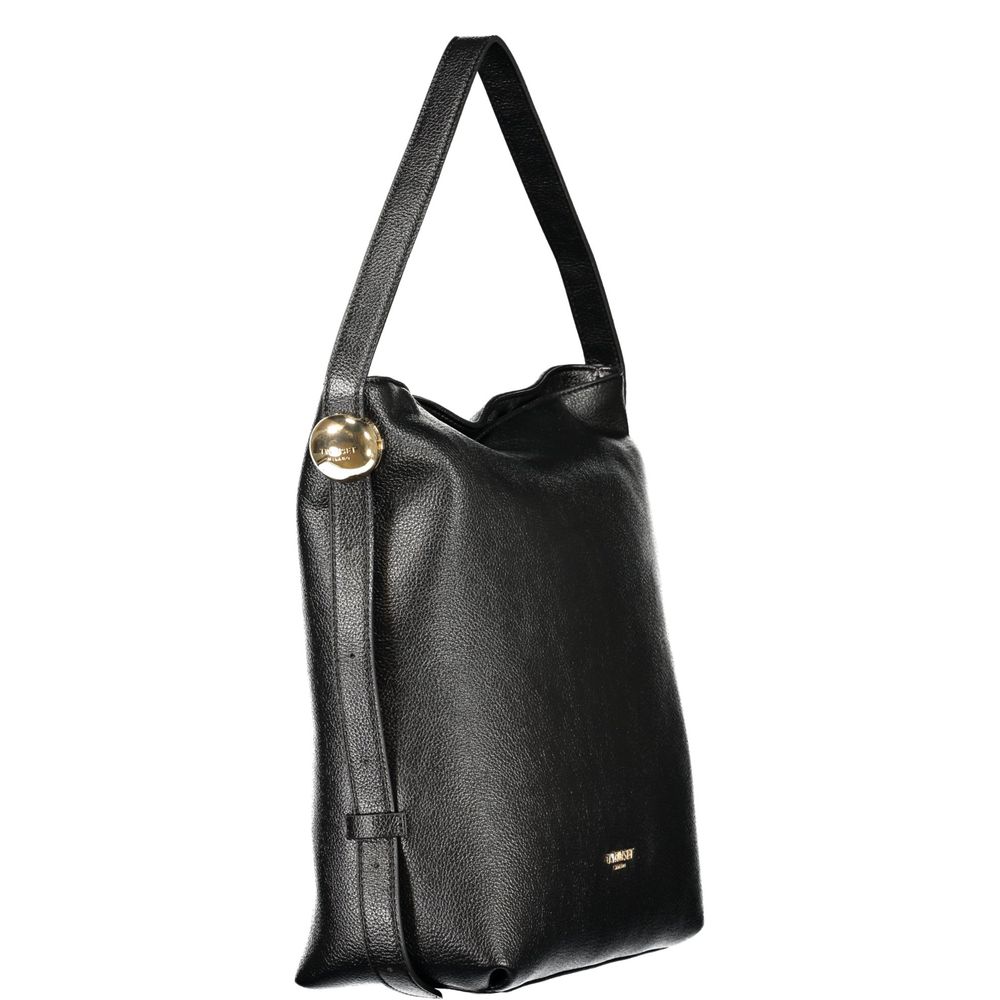 Elevate your style with the Twinset Black Polyethylene Handbag, a luxurious hobo design that embodies exquisite craftsmanship and refined elegance for the discerning individual.