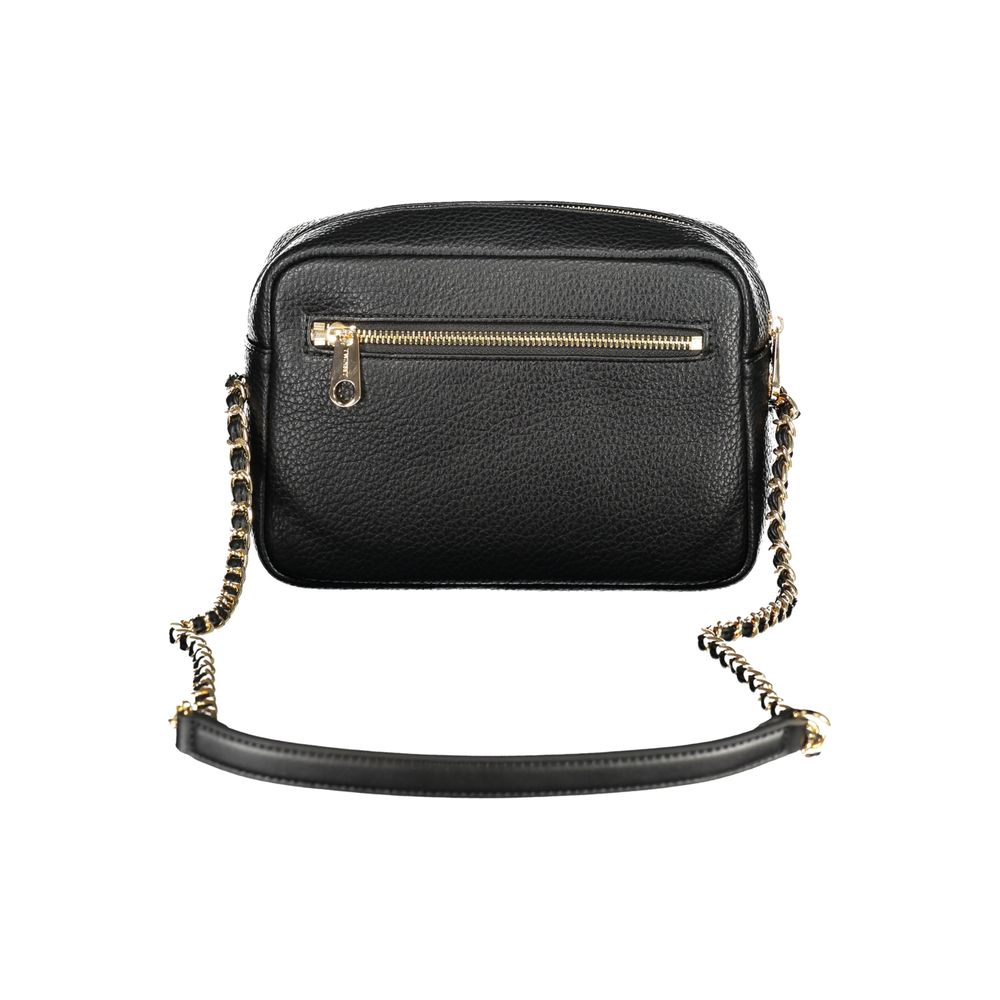 Indulge in the Twinset Black Polyethylene Handbag, a symbol of elegance and sophistication, featuring exquisite detailing and functional design for the discerning individual.