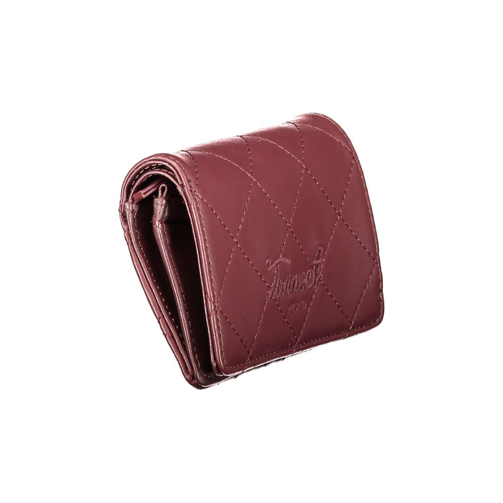Indulge in the exquisite Twinset Red Polyethylene Wallet, a timeless accessory showcasing masterful craftsmanship and elegant design, perfect for the discerning individual.