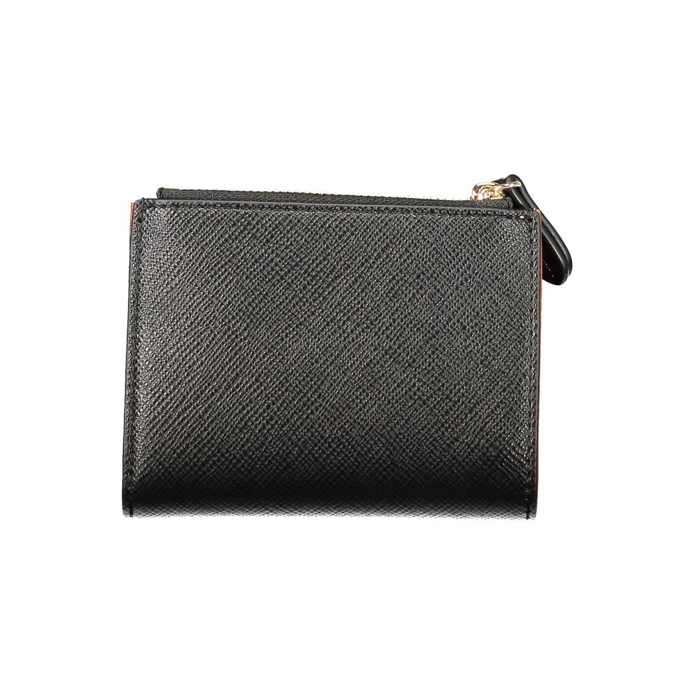Indulge in the Twinset Black Polyethylene Wallet, a fusion of exquisite craftsmanship and timeless elegance, perfect for those who appreciate luxury and sophistication.