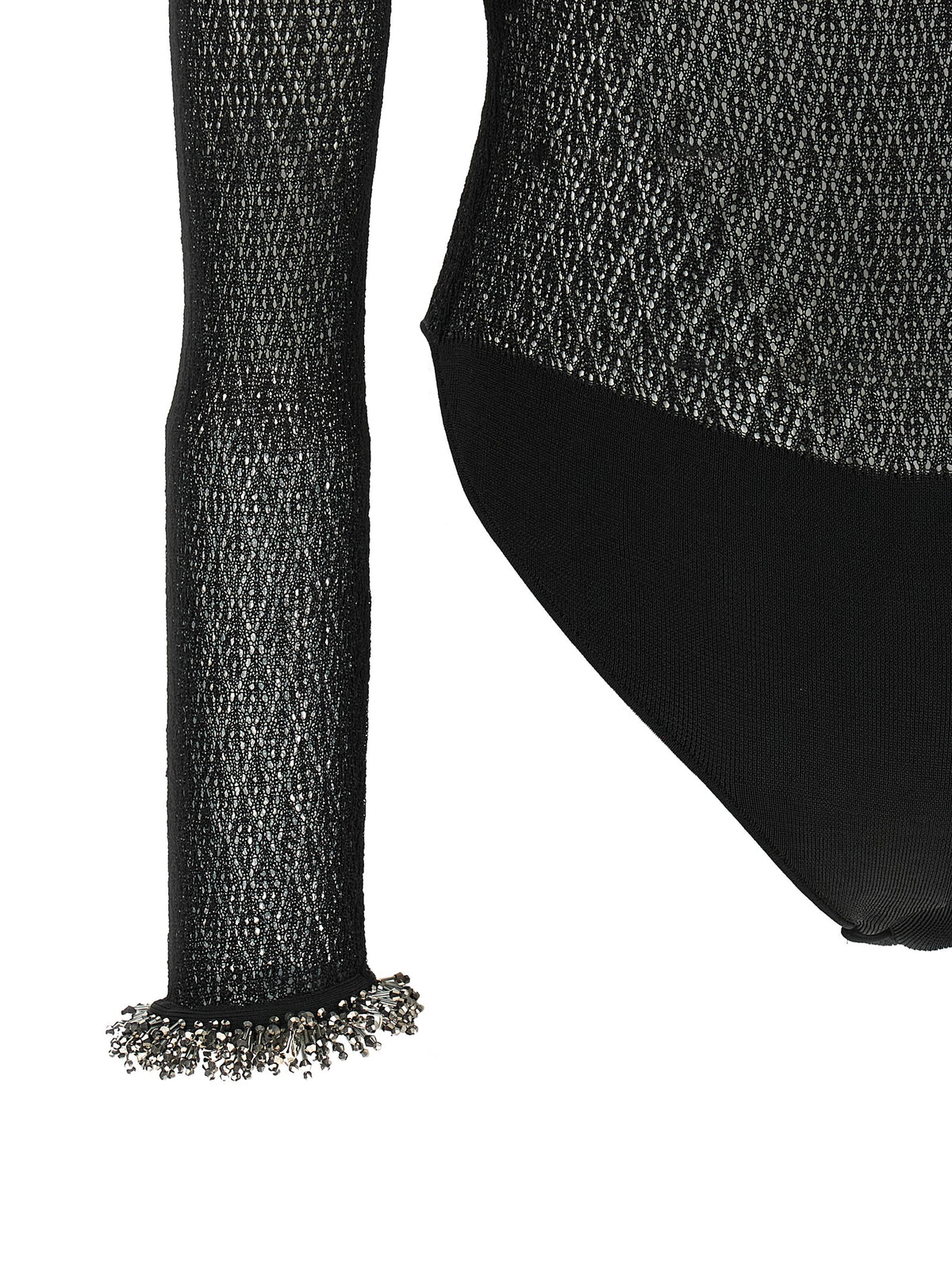 Elevate your evening attire with the Self-Portrait Black Viscose Tank Top, a masterpiece of exquisite craftsmanship and luxurious allure, perfect for the modern connoisseur.
