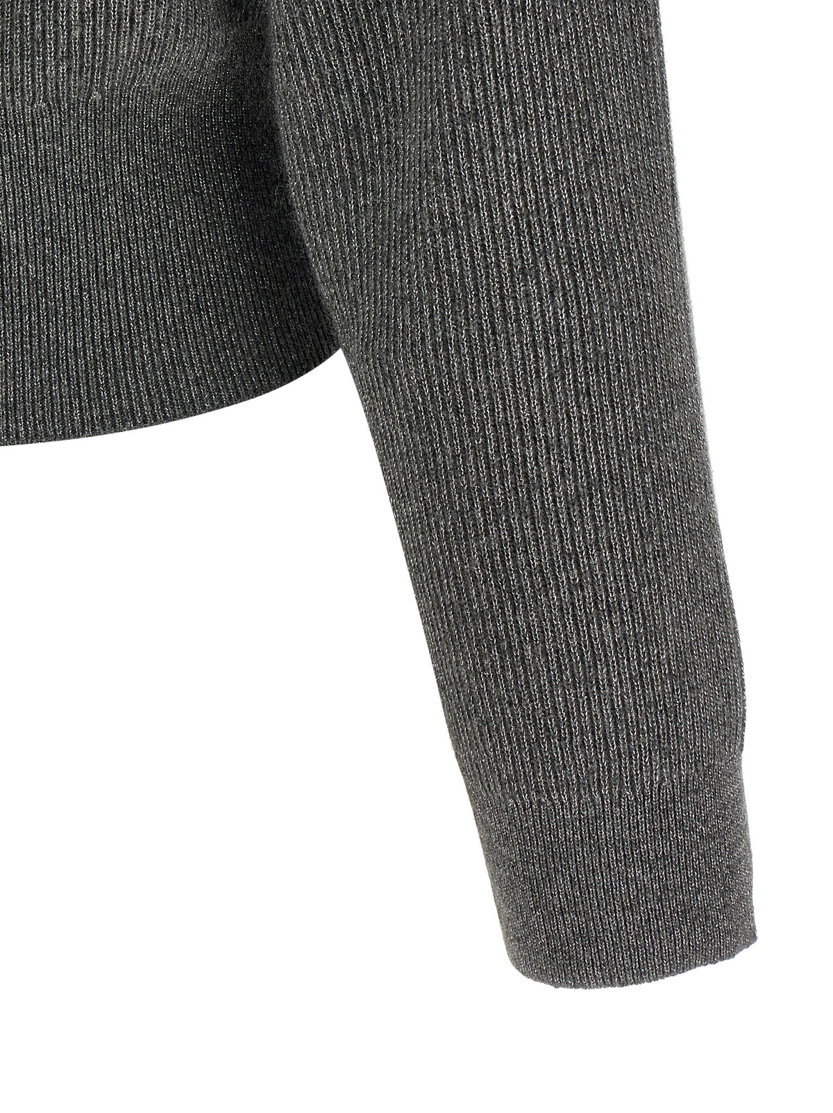 Experience the allure of the Brunello Cucinelli Gray Cashmere Cardigan, where luxurious cashmere meets sophisticated design, embodying modern elegance for discerning tastes.