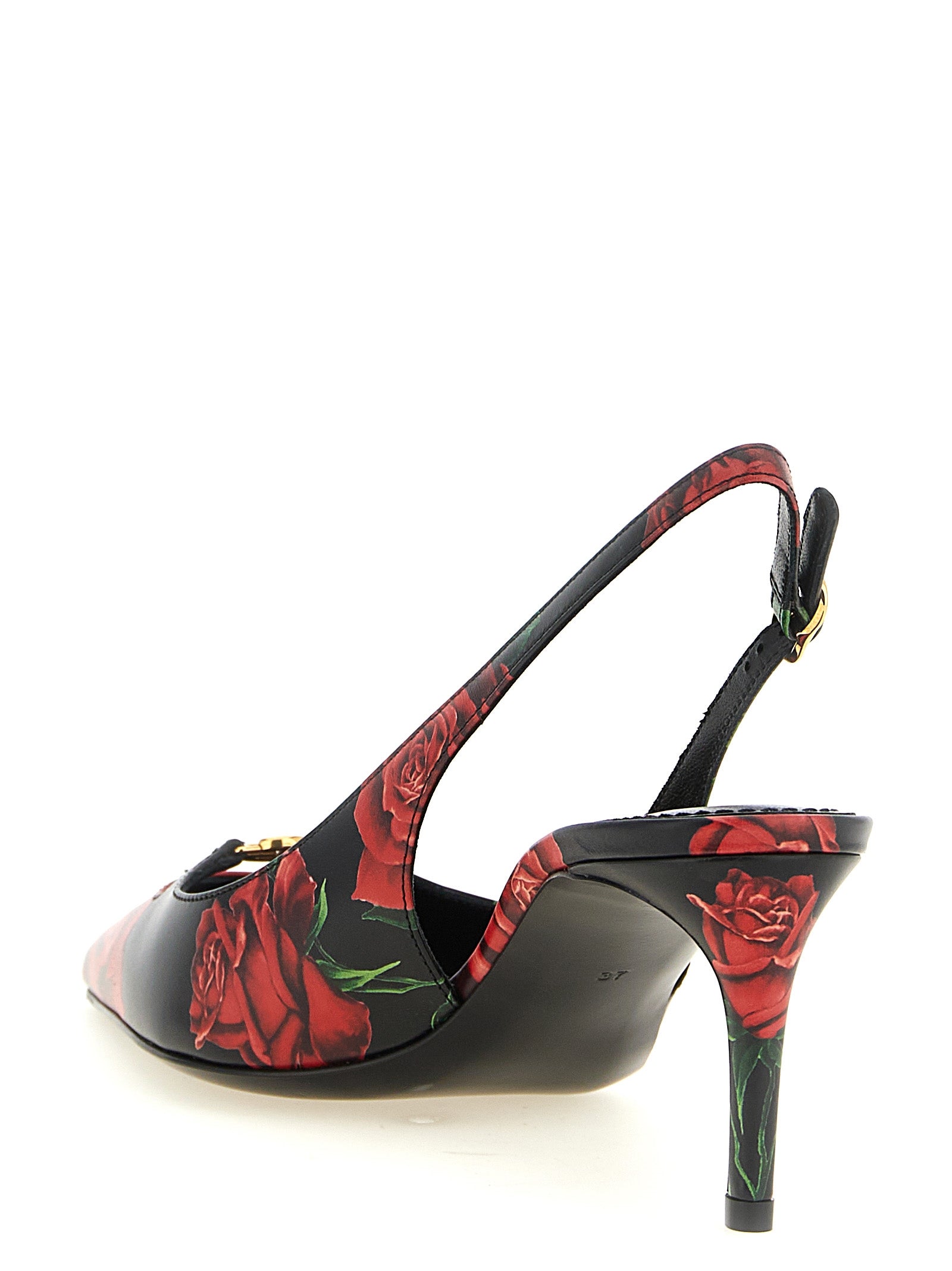 Elevate your elegance with Dolce & Gabbana's multicolor calfskin mid heel pumps, where exquisite craftsmanship meets luxurious design, perfect for the discerning fashion connoisseur.