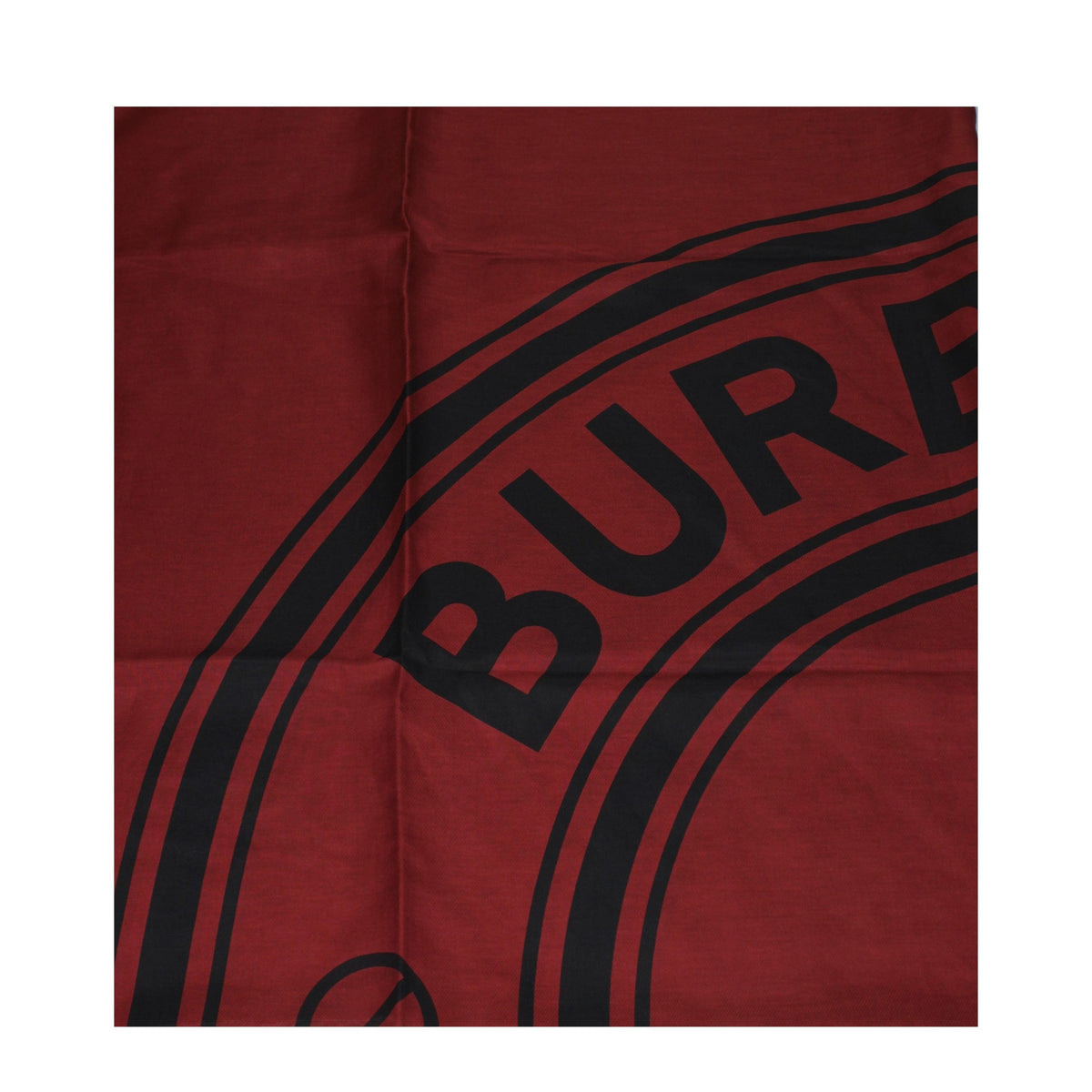 Burberry Red Cotton Foulard - Exquisite Luxury Accessory