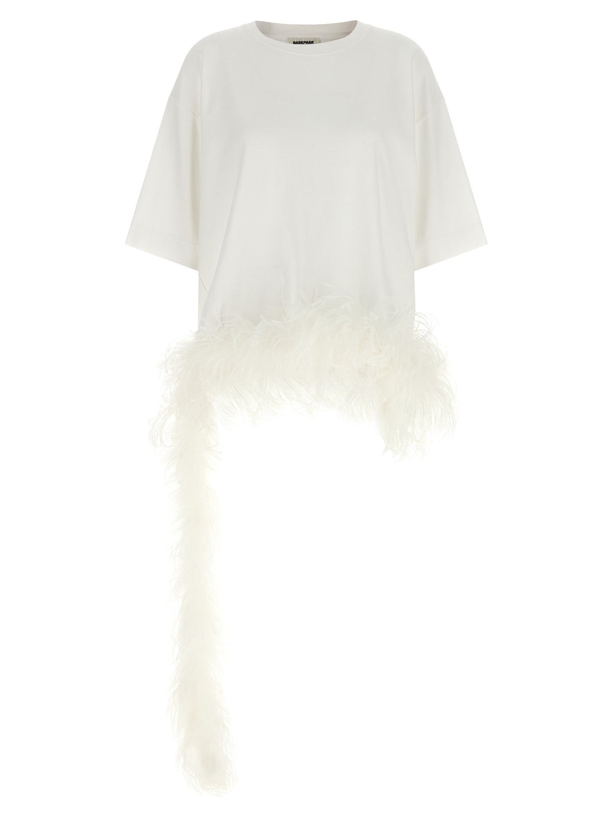 DARKPARK White Cotton T-Shirt - Effortless Luxury Redefined
