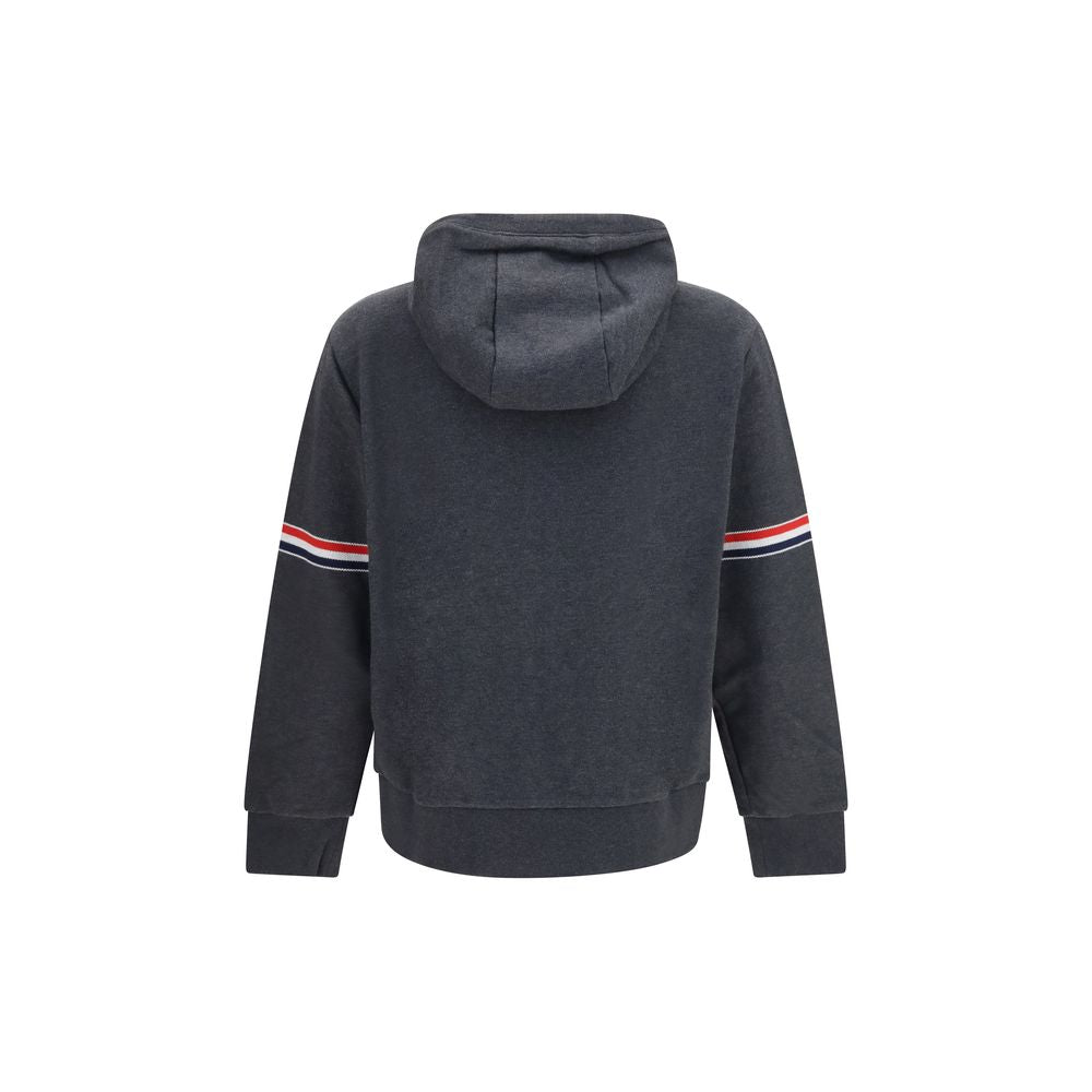 Thom Browne Gray Cotton Sweatshirt - Timeless Luxury Redefined