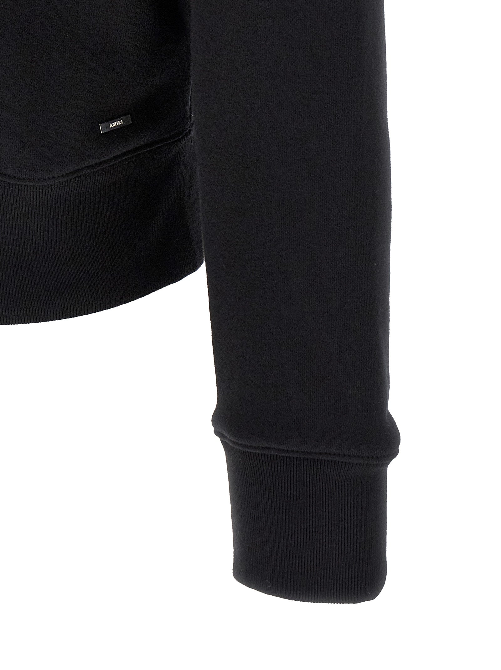 Amiri Black Cotton Sweatshirt
