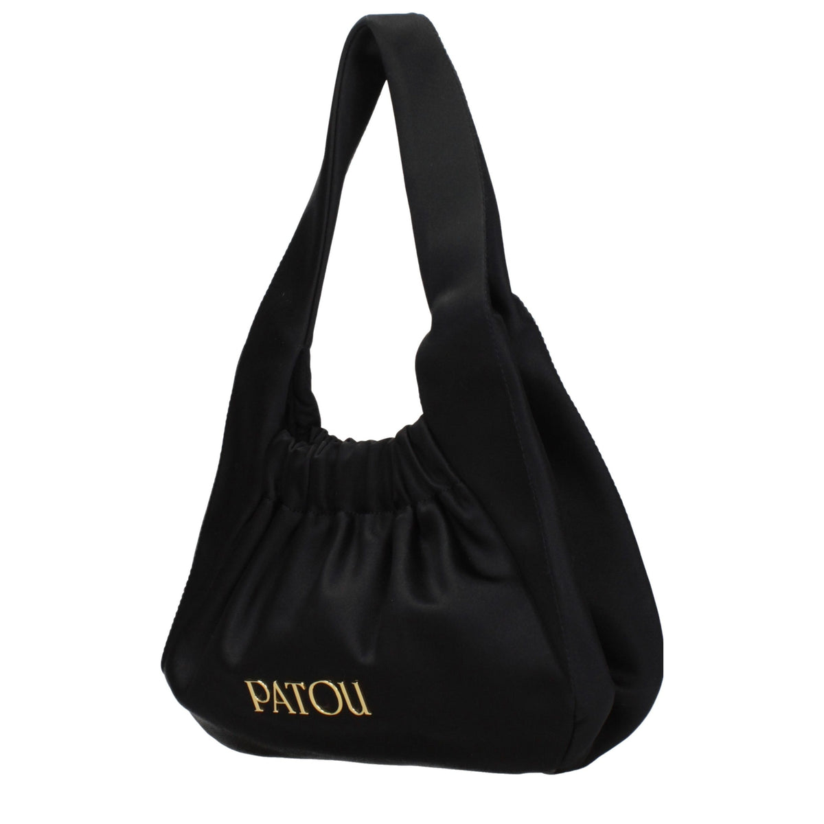 Patou Black Fabric Handbag - Timeless Elegance for the Discerning