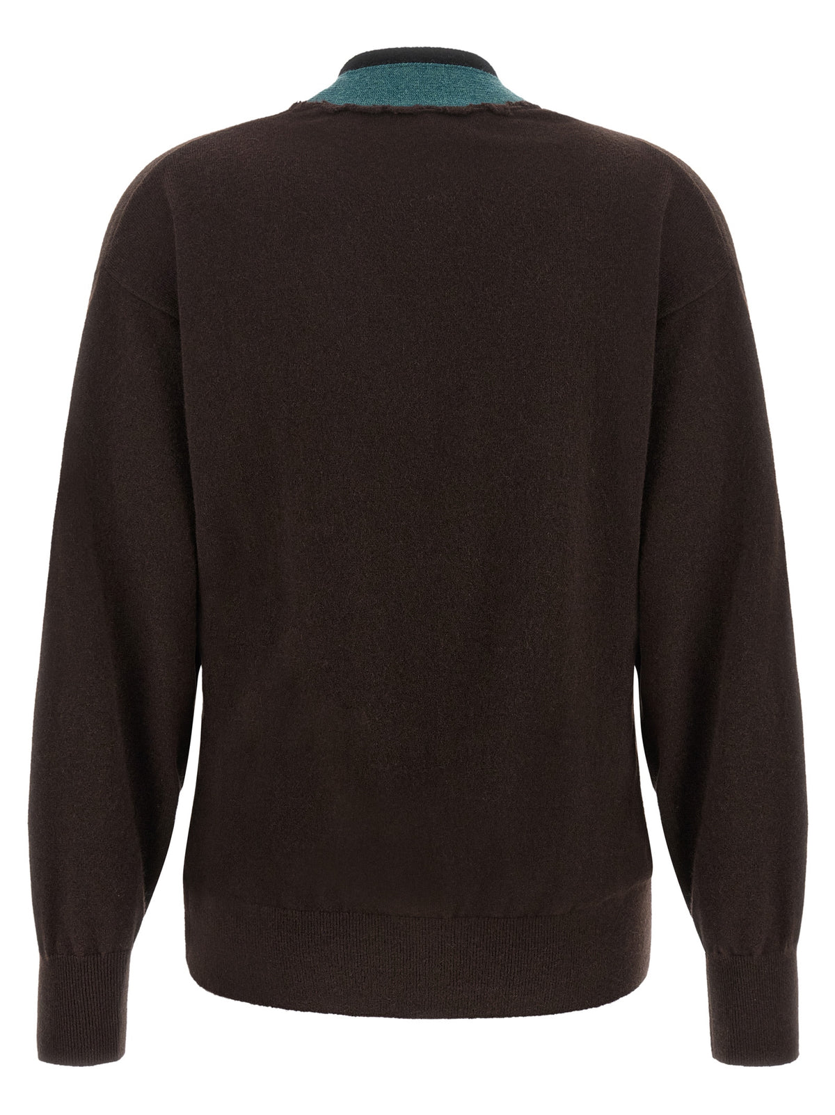 Dries Van Noten Brown Cashmere Cardigan - Unparalleled Luxury
