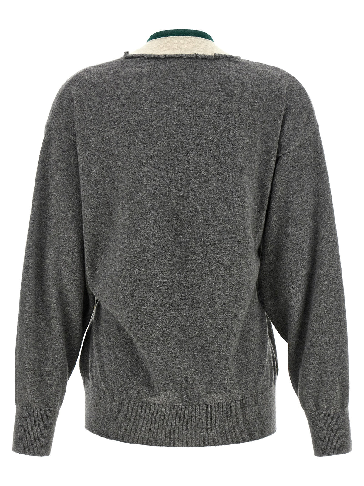 Dries Van Noten Gray Cashmere Cardigan - Luxurious Knitwear