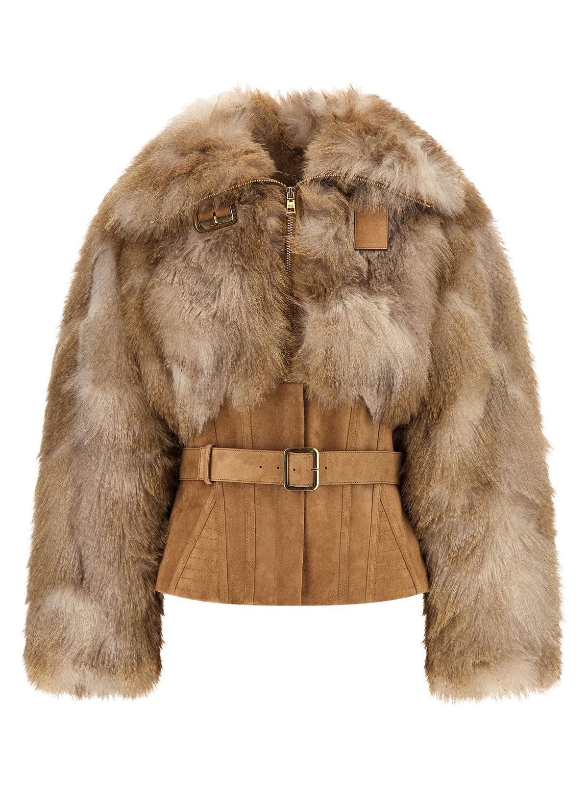 Elevate your style with the Elisabetta Franchi Brown Polyester Full-Length Jacket, a luxurious blend of exquisite craftsmanship and contemporary elegance, perfect for the discerning fashion connoisseur.