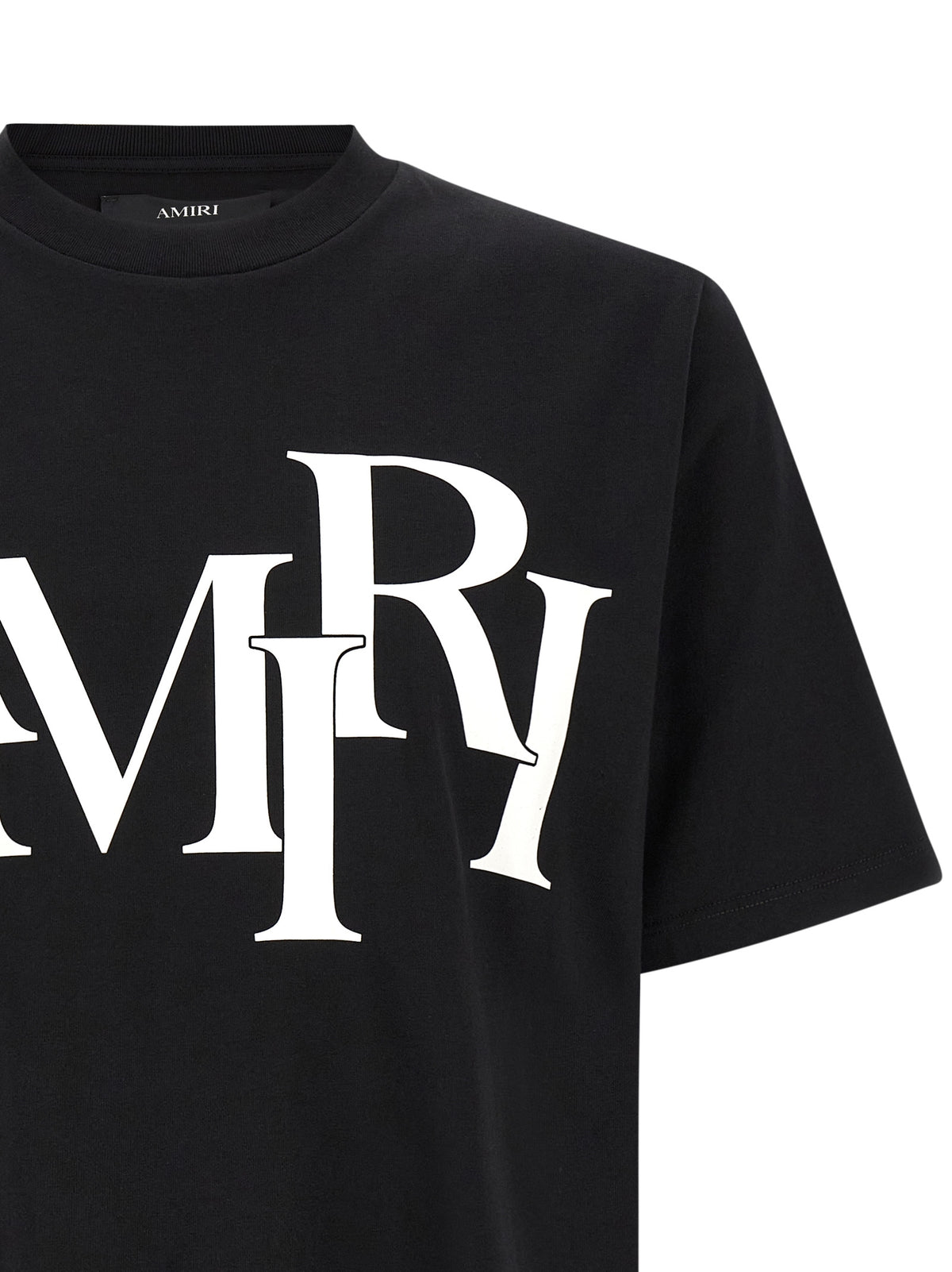 Amiri Black Cotton T-Shirt - Timeless Luxury for the Discerning