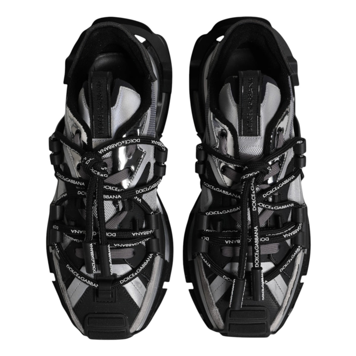 Dolce & Gabbana Multicolor Panelled Sneakers - Luxury Footwear