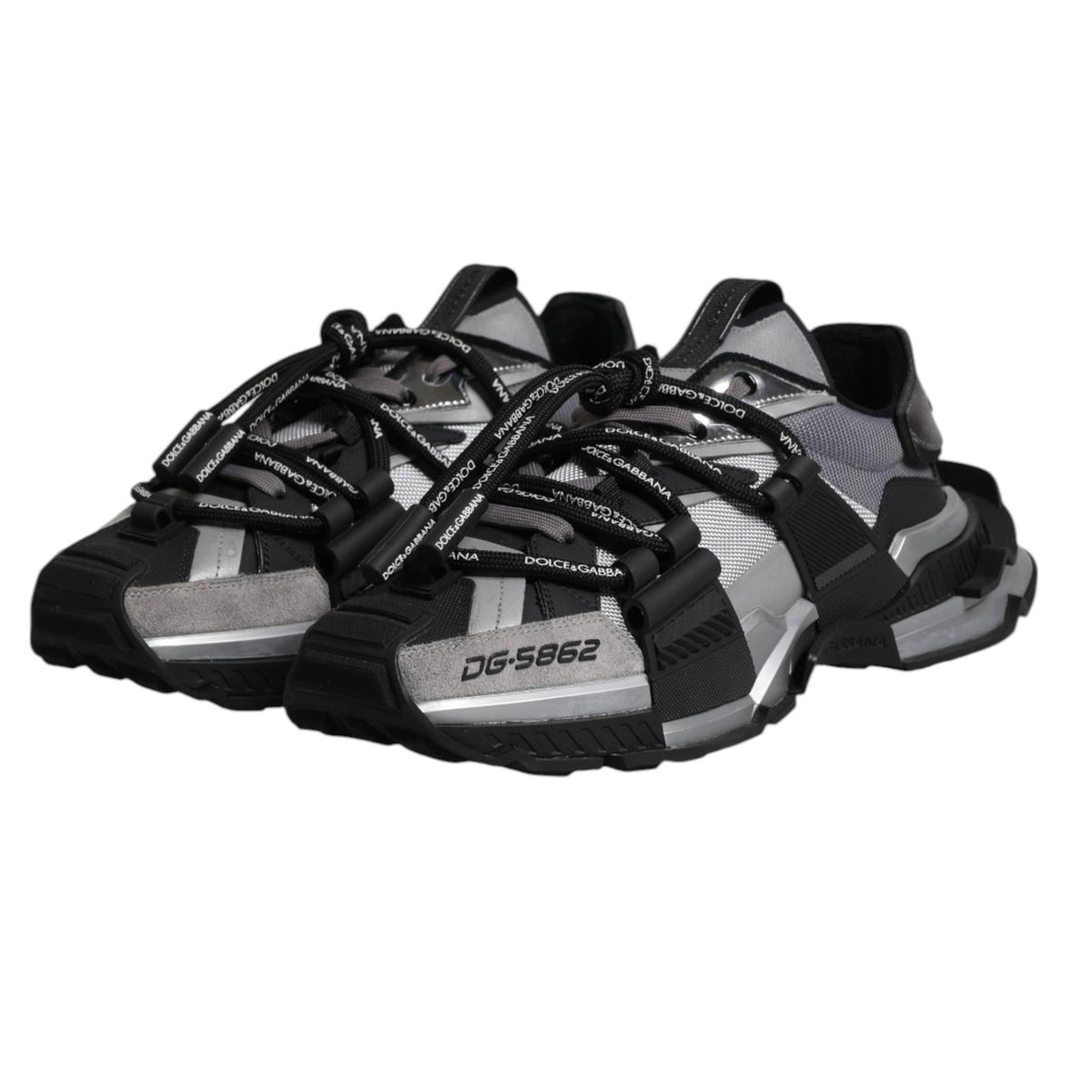 Dolce & Gabbana Multicolor Panelled Space Sneakers - Luxury Footwear