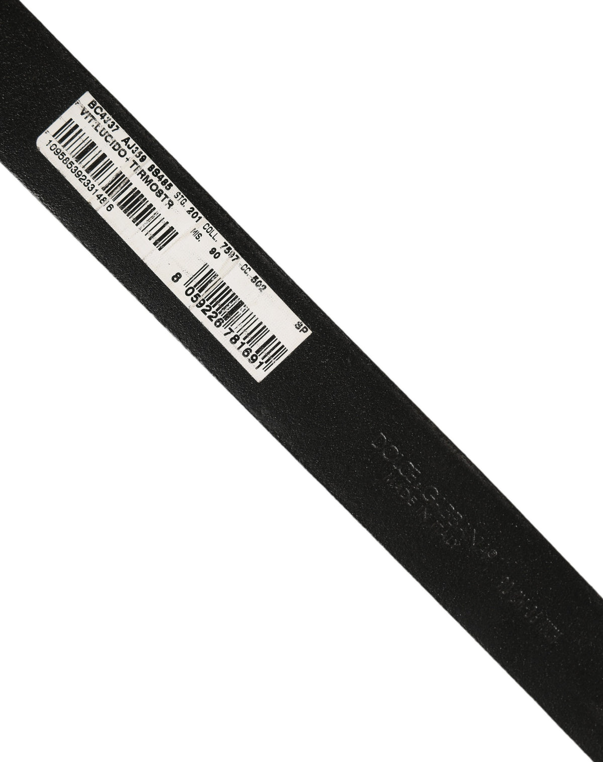 Dolce & Gabbana Black Leather Studs Belt - Timeless Luxury Accessory