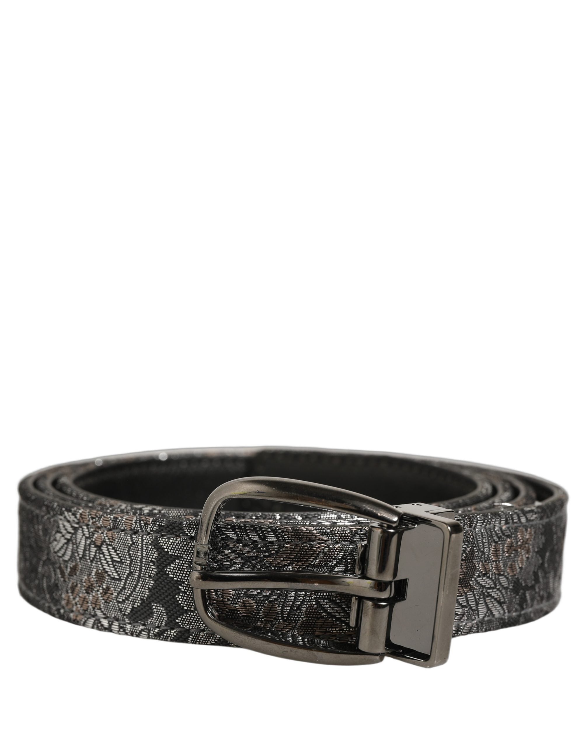Dolce & Gabbana Floral Jacquard Belt - Timeless Luxury Accessory