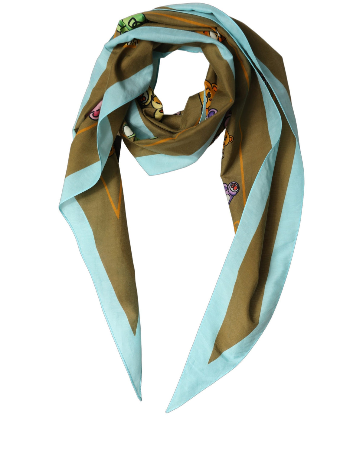 Dolce & Gabbana Lace Stole Scarf - Exquisite Teddy Bear Design