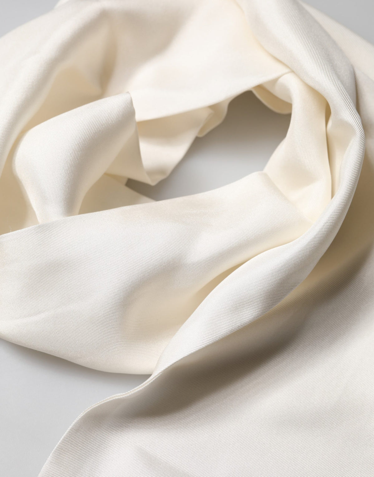 Dolce & Gabbana Silk Fringed Lace Stole Scarf - Timeless Elegance