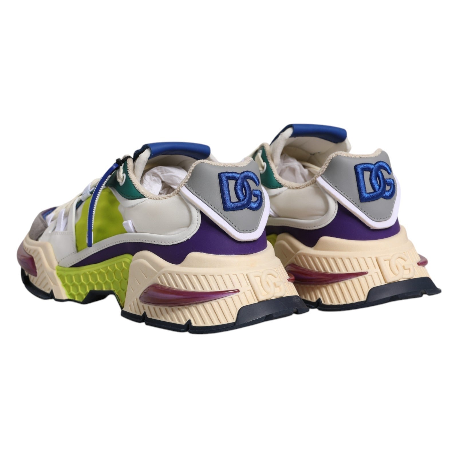 Dolce & Gabbana Multicolor Airmaster Low Top Sneakers Shoes